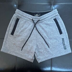 Hollister Athletic Gray Men's fleece Shorts